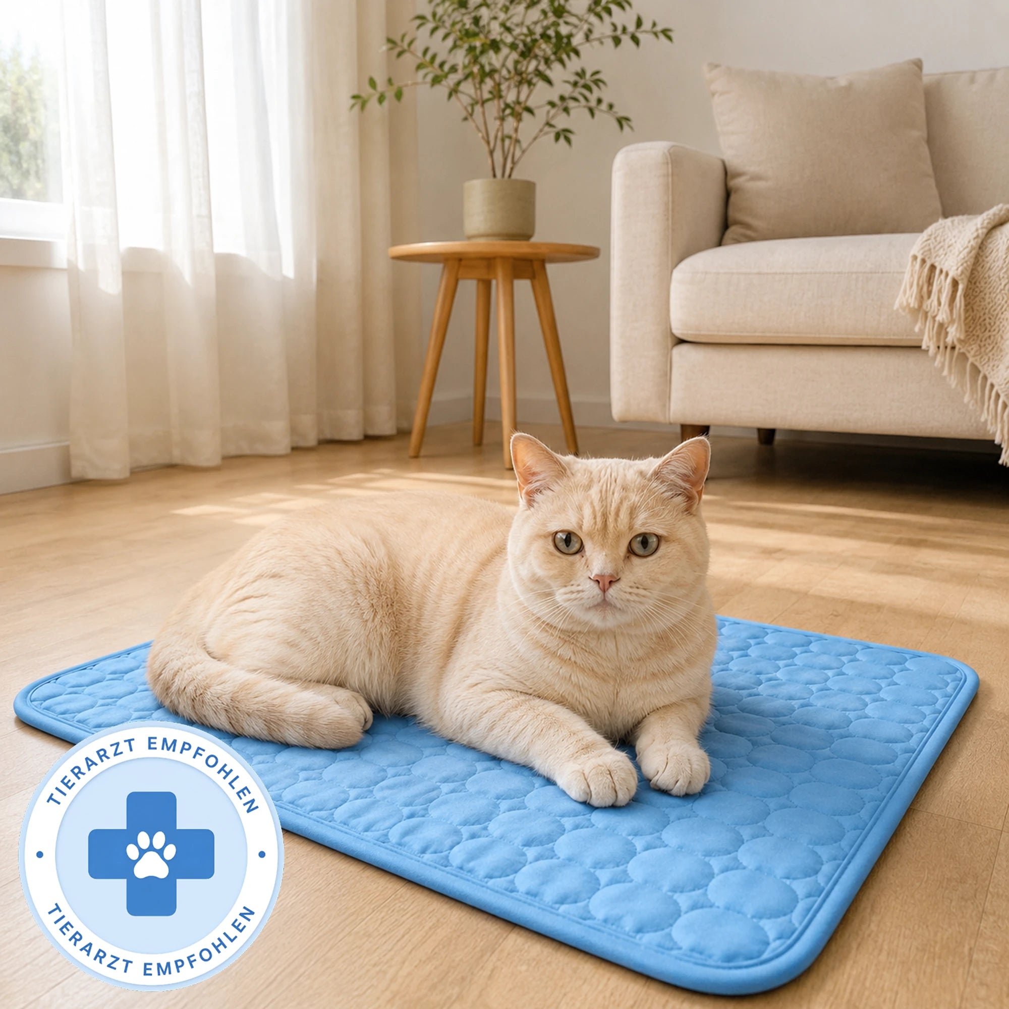 FreshPaw Cooling Mat for Cats - benefits overview
